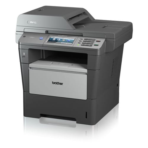 Multifunções laser monocromático de alta velocidade com fax, rede cablada, WiFi, duplex automático 4 em 1 ADF de 50 folhas - Brother MFC-8950DW