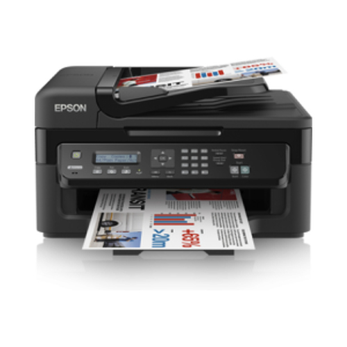 Epson WorkForce WF-2520NF, Jato de tinta, Impressão a cores, 5760 x 1440 DPI, A4, Impressão directa, Preto - Epson C11CC38302