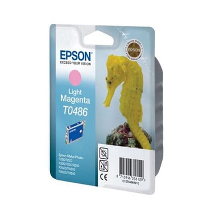 Tinteiro Epson T0486 Magenta Claro C13T04864020 13ml - Epson C13T04864020