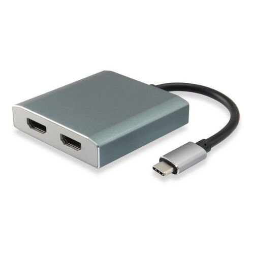 Equip Adaptador USB-C Macho a 2x HDMI Hembra - Equip 133464