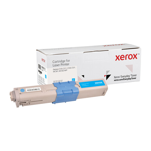Cartucho de toner genérico ciano OKI C510/C530/MC561/MC562 Xerox Everyday - Substitui 44469724 - Xerox 006R04273