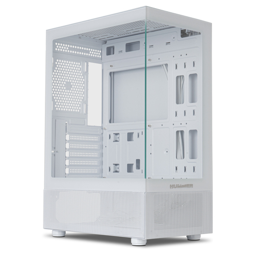 Caixa Nox Hummer Vision White Mid Tower USB 3.0 ATX - Nox NXHUMMERVSNWH