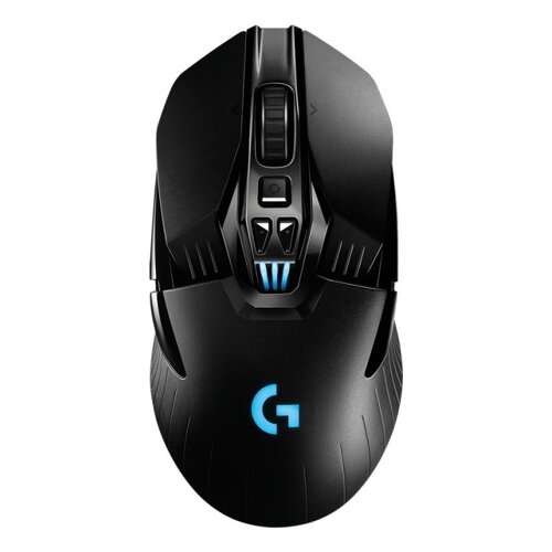 Logitech G903 Rato sem fios Lightspeed USB 16000dpi - 10 botões programáveis - Iluminação RGB - Sensor Hero - Tecnologia Lightspeed - Peso ajustável - Utilização ambidestra - Preto - Logitech 910-005673