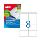 Etiquetas 105x070mm 100Fls A4 Apli 800un - APLI APL01292