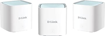 D-Link Eagle Pro AI WiFi Mesh WiFi System 6 AX1500 Dual Band - 3 unidades - MU-MIMO, OFDMA e BSS - D-Link M15-3