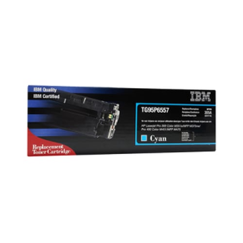 Toner IBM para HP 305A Azul CE411A 2600 Pág. - Ibm IBMTG95P6557