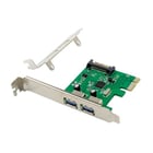 Placa PCIe USB 3.0 de 2 portas da Conceptronic - Conceptronic EMRICK06G