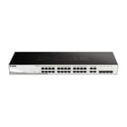 D-Link Semi-Manageable Switch 24 Portas Gigabit PoE 193W + 4 Portas Giga Combo - D-Link DGS-1210-28P/E