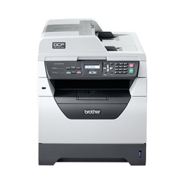 Brother DCP-8070D, Laser, Impressão a preto e branco, 1200 x 1200 DPI, Fotocopiadora a preto e branco, Digitalização a cores, A4 - Brother DCP8070D