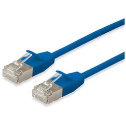 EQUIP CHICOTE CAT.6A F/FTP SLIM PATCH CABLE 0.25M BLUE - Equip 606132