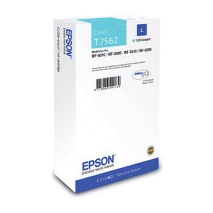 Epson T7562 tinteiro 1 unidade(s) Original Ciano - Epson C13T756240