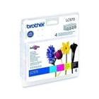 Pack de 4 tinteiros de tinta (BK/C/M/Y) - Brother LC970VALBP