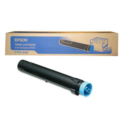 Epson AL-C9100 Toner Cyan 12k - Epson C13S050197