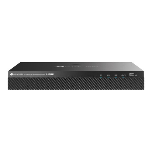 Gravador de Videovigilância TP-Link VIGI NVR2016H-16MP PoE Network 16 Channel 2-Bay - TP-Link VIGI NVR2016H-16
