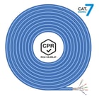 Aisens Cable de Red RJ45 LSZH CPR Dca CAT.7 600 MHZ S/FTP AWG23 - 305M - Color Azul - Aisens A146-0665