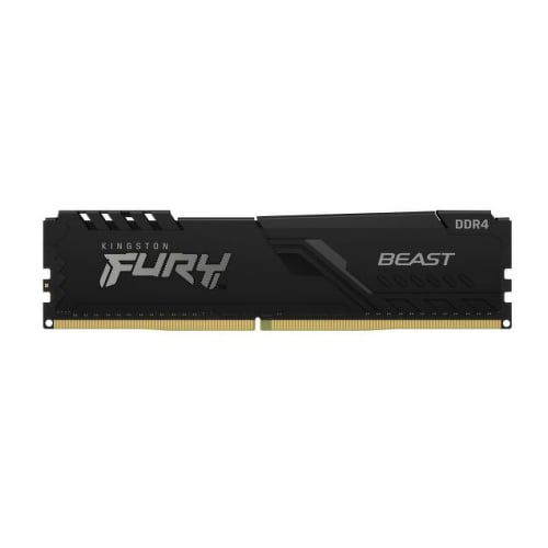 KINGSTON MEM 16GB 3200MHz DDR4 CL16 DIMM 1Gx8 FURY BEAST BLACK#PROMO#ULT UNITS# - Kingston KF432C16BB1/16