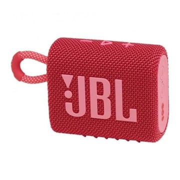 Colunas Bluetooth JBL GO 3 5.1 4.2W - IPX7 à prova de água - Autonomia da bateria até 5h - Luz - Vermelho&#47;Rosa - JBL JBLGO3RED