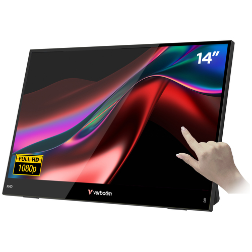 VERBATIM MONITOR PORTATIL TOUCH 14" IPS FULLHD SERIE LIGHT - Verbatim 32400
