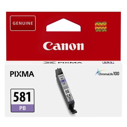 Cartucho de tinta original Canon CLI581 Blau Photo - 2107C001 - Canon CLI581PB