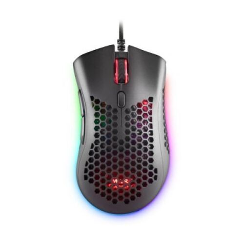 Mars Gaming MMEX 32000dpi USB Gaming Mouse - Estrutura em painel perfurado - 7 botões programáveis - Iluminação RGB Chroma - Uso com a mão direita - Cabo de 1,70 m - Mars Gaming MMEX