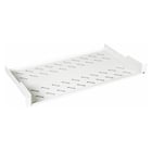 EQUIP FIXED SHELF FOR 19´ CABINETS 1U 400MM DEPTH GREY - Equip EZFS-19-1-40-G