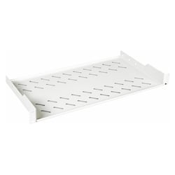 EQUIP FIXED SHELF FOR 19´ CABINETS 1U 400MM DEPTH GREY - Equip EZFS-19-1-40-G