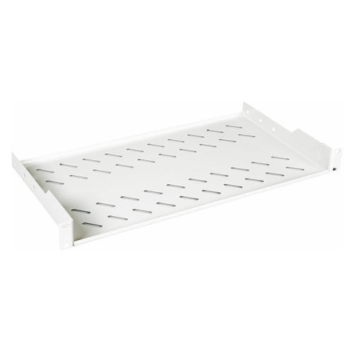 EQUIP FIXED SHELF FOR 19´ CABINETS 1U 400MM DEPTH GREY - Equip EZFS-19-1-40-G