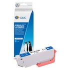 G&G Epson T2632/T2612 (26XL) Cião/Azul Cartucho de Tinta Compatível, 11 ml - Tinteiro Compatível C13T26324012/C13T26124012