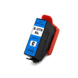 Cartucho de tinta genérico Epson 378XL Cyan - Substitui C13T37924010/C13T37824010 - Epson EI-378XLCY