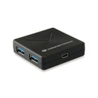 Conceptronic Hubbies 02 Extensor USB-A 3.0 para 4 portas USB-A 3.0 - 5Gbps - Preto - Conceptronic HUBBIES02B