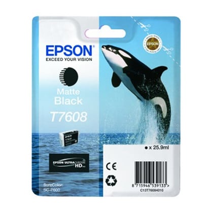 Epson T7608 tinteiro 1 unidade(s) Original Preto mate - Epson C13T76084010