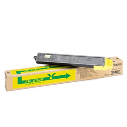 Tinteiro de Toner Amarelo Original Kyocera TK8325 - 1T02NPANL0/TK8325Y - Kyocera TK8325Y