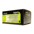 Lexmark 702HY R toner 1 unidade(s) Original Amarelo - Lexmark 70C2HY0
