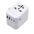 EWENT CARREGADOR KIT VIAGEM UNIVERSAL 2xUSB 3xUSB-C - Ewent EW1470