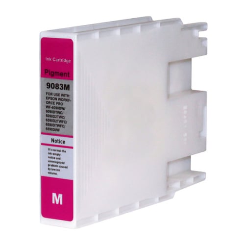 Cartucho de tinta de pigmento genérico Epson T9083 magenta - substitui C13T908340 - Epson EI-T9083(PG)