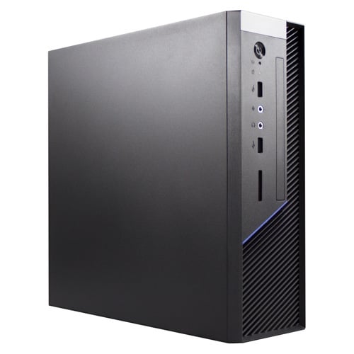 Caixa de torre Unykach Caviar 1K ITX, DTX - Tamanho do disco suportado 2,5" - USB-A 3.2, áudio, leitor de cartões - Unykach 52092