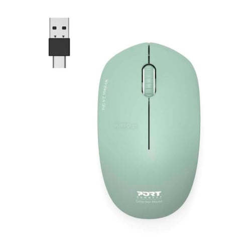 PORT RATO WIRELESS COLLECTION 1600DPI OLIVE - Port 900543