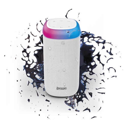 COLUNA HAMA LS SHINE 2.0 BLUETOOTH BRANCO - 188229 - Hama 00188229