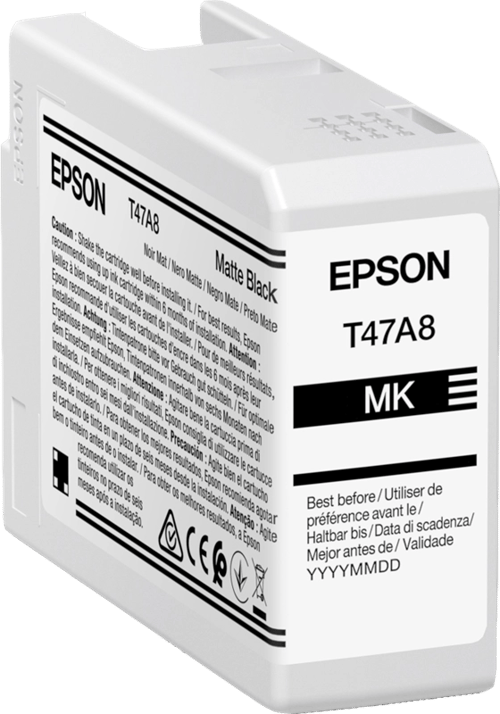 Cartucho de tinta original preto fosco Epson T47A8 - C13T47A800 - Epson C13T47A800