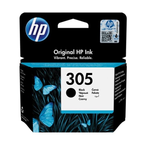 Cartucho de tinta original preto HP 305 - 3YM61AE - HP 3YM61AE