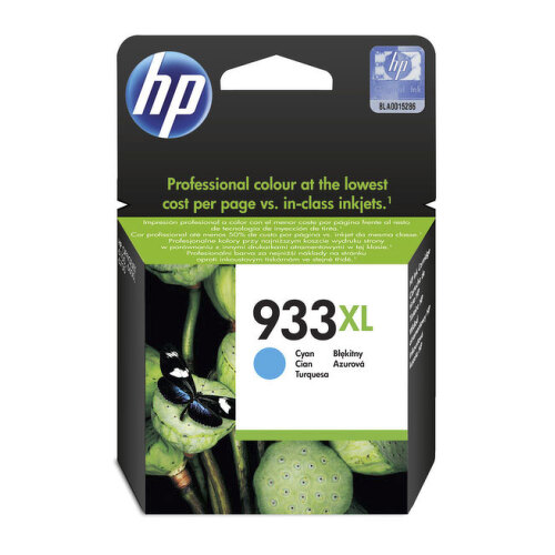 HP 933XL Cyan Original Cartucho de Tinta - CN054AE - HP CN054AE