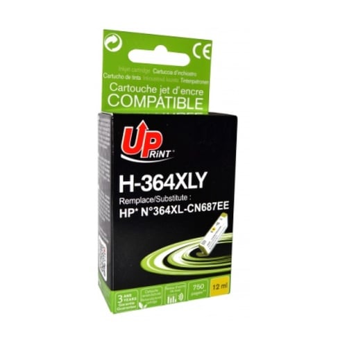 UPPK-CB325E(364XLY), 750 Páginas (12 ml) - HP UPPK-CB325E(364XLY)