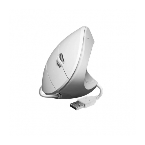 Rato Subblim Glide Vertical Ergo Vertical USB 1600dpi - 5 botões - Mão direita - Branco - Subblim 272082