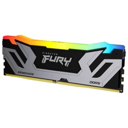 KINGSTON MEM 24GB 8400MT/s DDR5 CL40 CUDIMM FURY RENEGADE RGB SILVER XMP - Kingston KF584CU40RSA-24