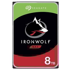 Disco rígido interno Seagate Ironwolf 3,5" SATA 3 8TB NAS - Seagate 165115