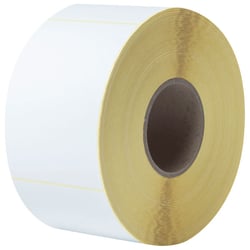 4 rolos de etiquetas pré-cortadas de transferência térmica com acabamento semi-brilhante de 102 x 150mm (1.440 etiquetas por rolo) - Brother BCS1J150102203