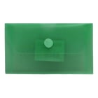 Bolsa Envelope 105x65mm Fecho Velcro Plástico Verde - Outras 1003881