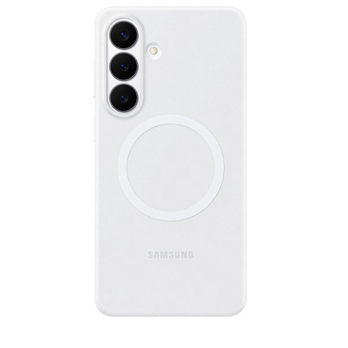 Samsung Capa magnética de silicone para Galaxy S26+, branca - Samsung EF-ES947CWEGWW