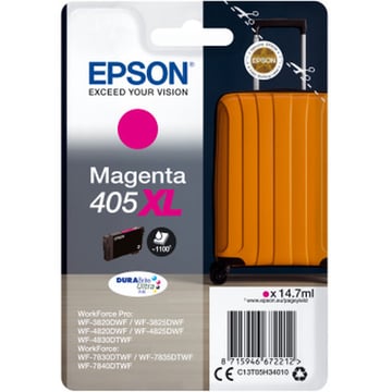 Epson 405XL DURABrite Ultra Ink tinteiro 1 unidade(s) Original Rendimento alto (XL) Magenta - Epson C13T05H34010