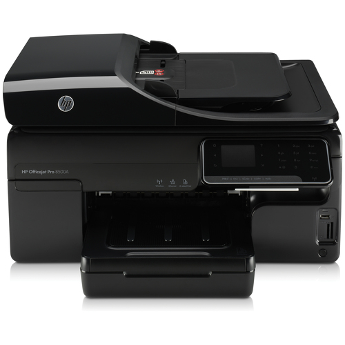 HP OfficeJet Pro 8500A e-All-in-One Printer - A910a, Jato de tinta, Impressão a cores, 4800 x 1200 DPI, A4, Impressão directa, Preto - HP CM755A